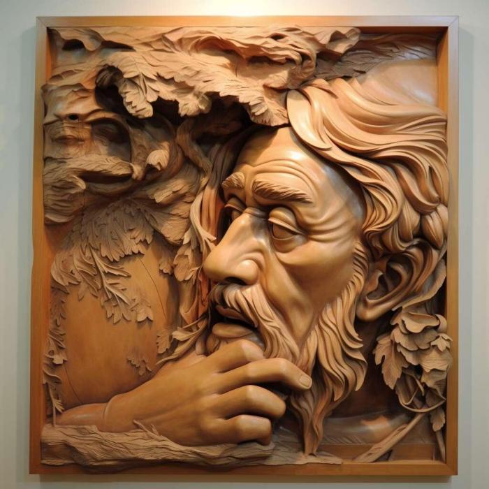 نموذج ثلاثي الأبعاد لآلة CNC 3D Art 